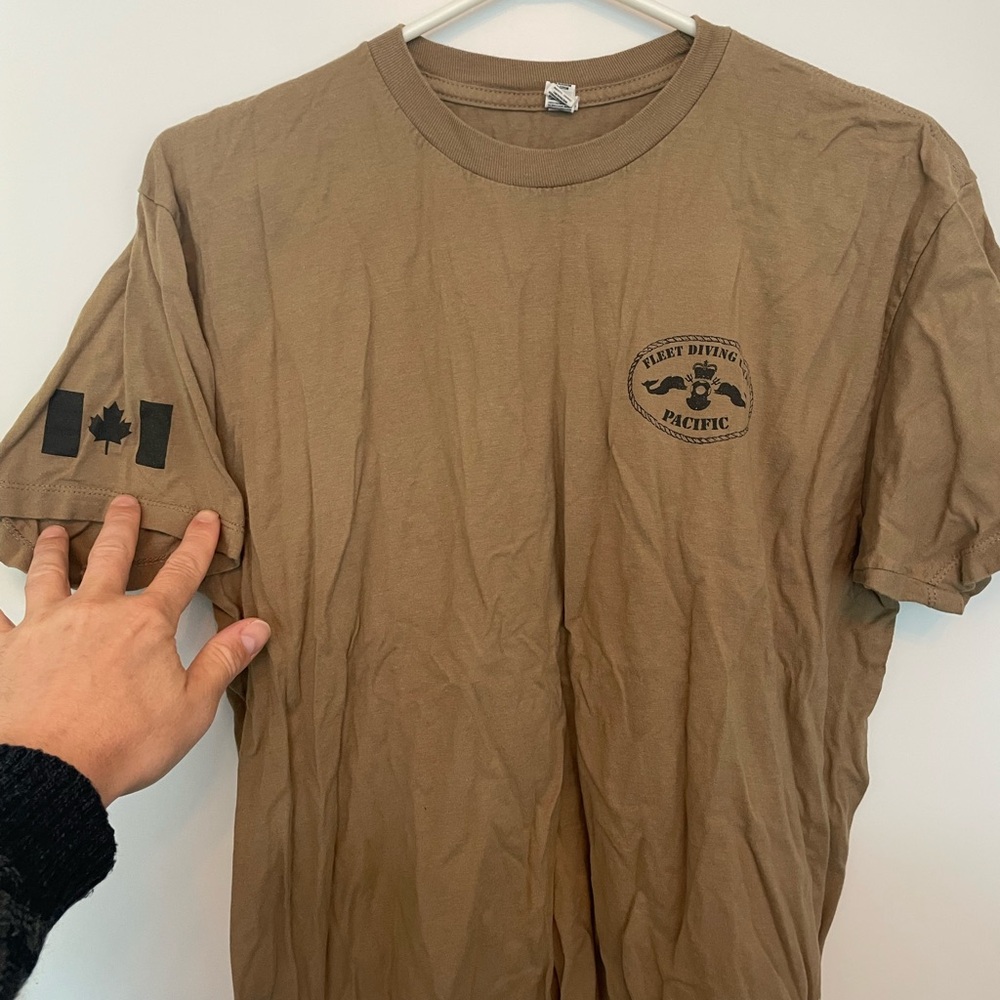 RCN authentic navy diver shirt